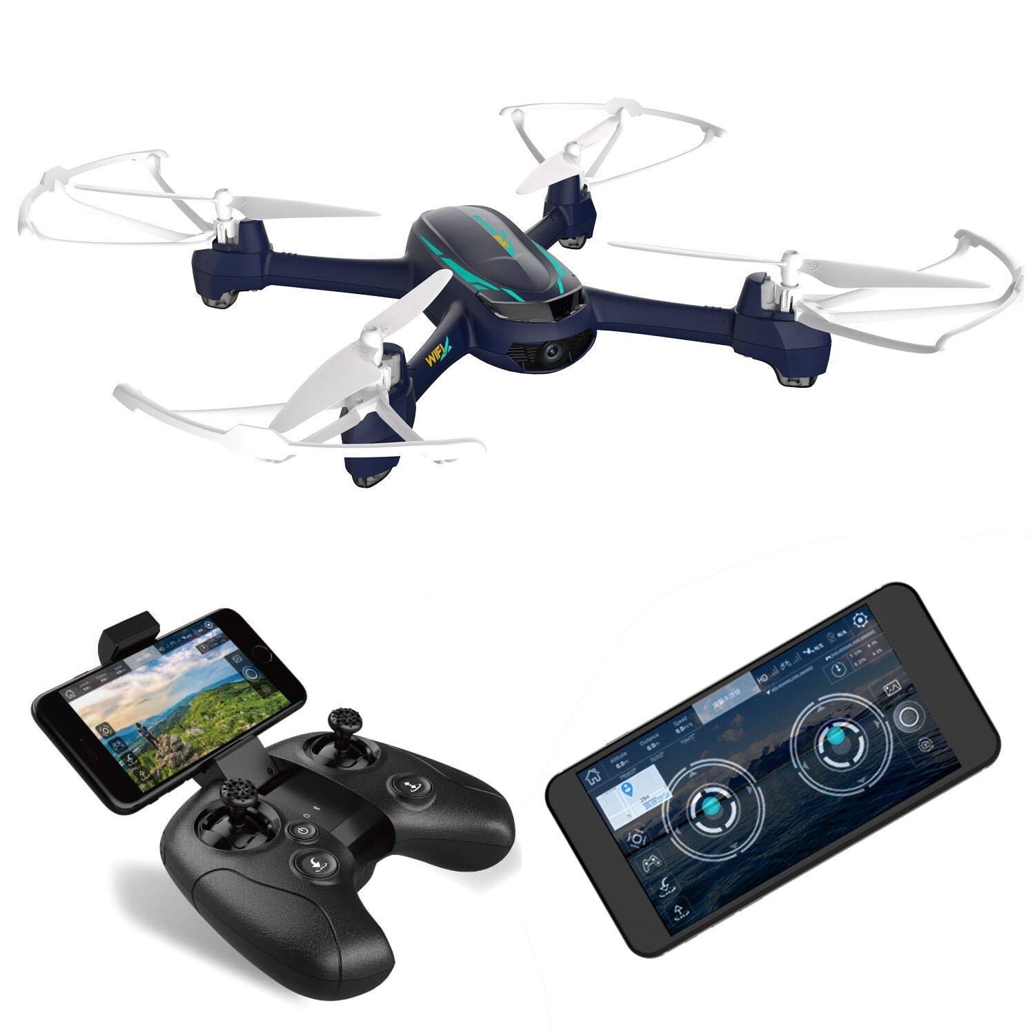 HUBSAN X4 H216A Desire Pro Drone GPS WiFi FPV 1080P HD Camera RTF
